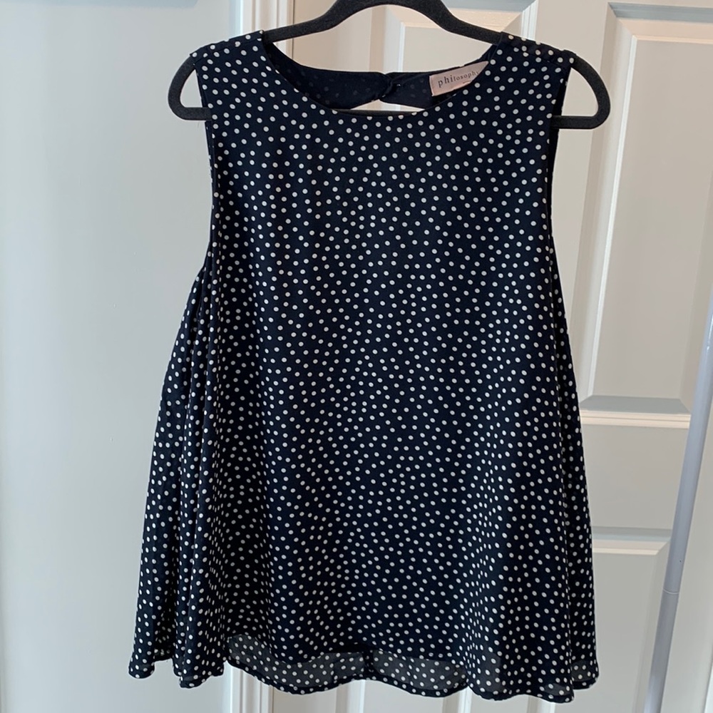 Philosophy Sleeveless Top